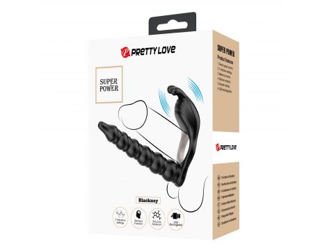 PRETTY LOVE - Blackney black, 7 vibration functions Memory function - 7