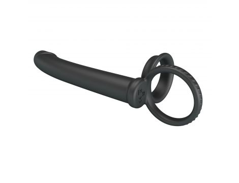 Strap on dildo silikonowe Pretty Love Moses 19 cm wodoodporne - 5