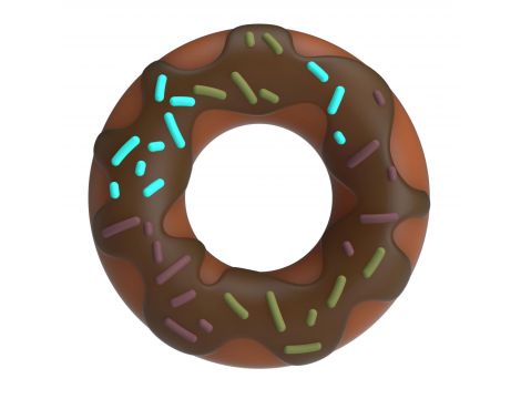 Pierścień erekcyjny Pretty Love Choco Super Donut silikonowy supermiękki - 4