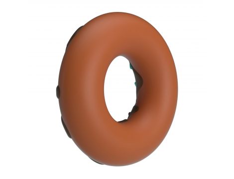 Pierścień erekcyjny Pretty Love Choco Super Donut silikonowy supermiękki - 5