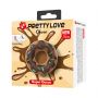 Pierścień erekcyjny Pretty Love Choco Super Donut silikonowy supermiękki - 8