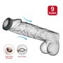 Pierścień erekcyjny silikonowy Crazy Bull Brodan wodoodporny 3,8 cm - 2