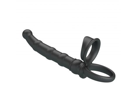Pierścień erekcyjny analny Pretty Love Tatum 10 wibracji 18 cm - 2