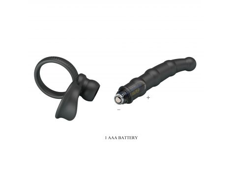 Pierścień erekcyjny analny Pretty Love Tatum 10 wibracji 18 cm - 6
