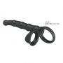 Pierścień erekcyjny analny Pretty Love Tatum 10 wibracji 18 cm - 4