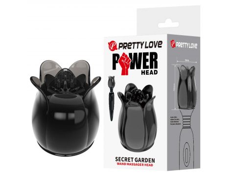 Głowica Pretty Love Power Head Secret Garden do masażera wand
