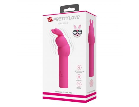 Wibrator króliczek Pretty Love Gerardo silikonowy 10 funkcji wibracji - 9