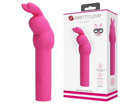 Wibrator króliczek Pretty Love Gerardo silikonowy 10 funkcji wibracji - 8