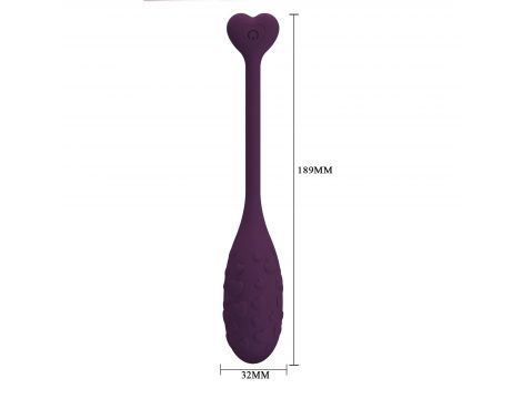 PRETTY LOVE - Fisherman Purple, 12 vibration functions Mobile APP remote control - 5