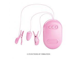 PRETTY LOVE - Surprise Box Pink, 12 vibration functions 3 electric shock functions