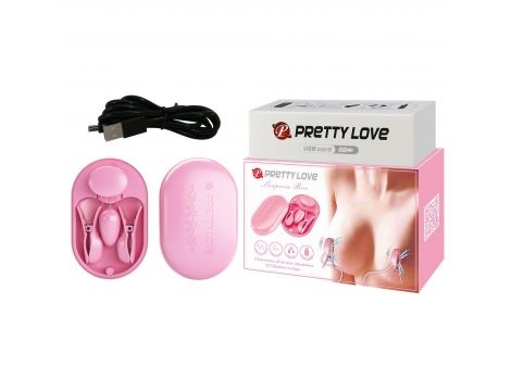 PRETTY LOVE - Surprise Box Pink, 12 vibration functions 3 electric shock functions - 4
