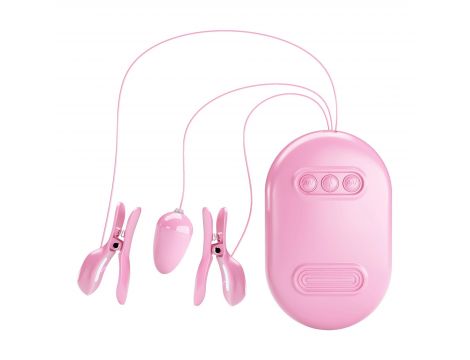 PRETTY LOVE - Surprise Box Pink, 12 vibration functions 3 electric shock functions - 2