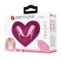 Różowe wibrujące klipsy na sutki Pretty Love Cayley z pilotem - 4