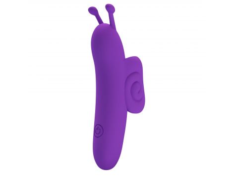 Wibrator na palec silikonowy Pretty Love Snail USB 10 funkcji - 2