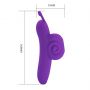 Wibrator na palec silikonowy Pretty Love Snail USB 10 funkcji - 10