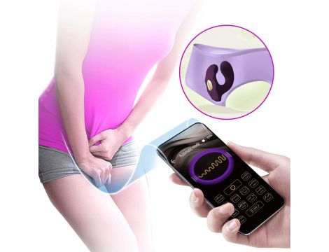 PRETTY LOVE - Billy Purple, 12 vibration functions Mobile APP remote control - 8