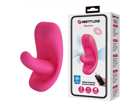 Wibrator silikonowy Pretty Love Hazelynn sterowany aplikacją 11 cm - 3