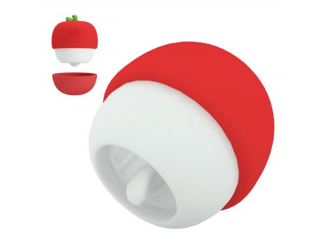Stymulator łechtaczki Pretty Love Apple Secret silikonowy 12 trybów lizania - 2
