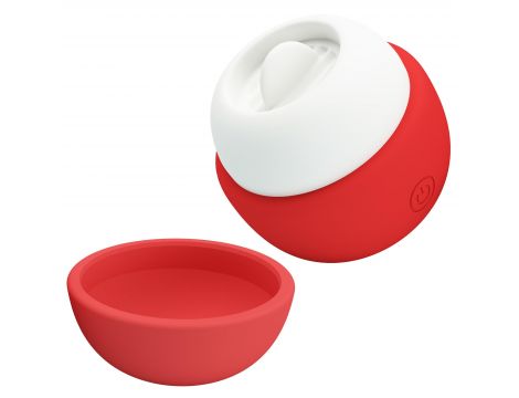 Stymulator łechtaczki Pretty Love Apple Secret silikonowy 12 trybów lizania - 3