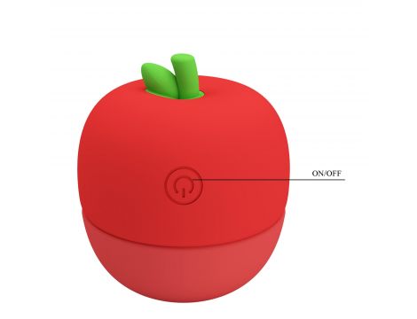 Stymulator łechtaczki Pretty Love Apple Secret silikonowy 12 trybów lizania - 6