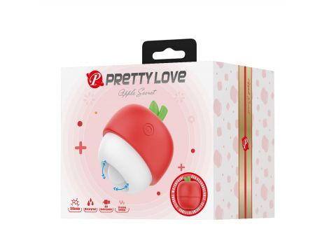 Stymulator łechtaczki Pretty Love Apple Secret silikonowy 12 trybów lizania - 9