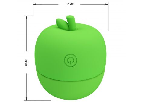 Stymulator łechtaczki liżący Pretty Love Apple Secret silikonowy 12 trybów - 8