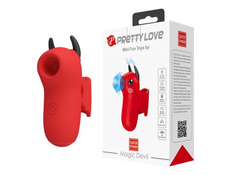 Stymulator łechtaczki Pretty Love Magic Devil silikonowy ładowalny - 3