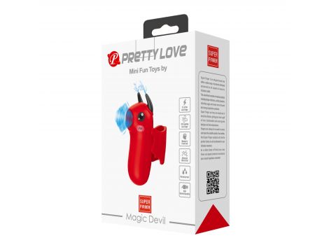 Stymulator łechtaczki Pretty Love Magic Devil silikonowy ładowalny - 9