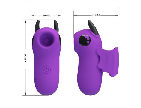 Stymulator łechtaczki Pretty Love Magic Devil silikonowy ładowalny E-stim - 8