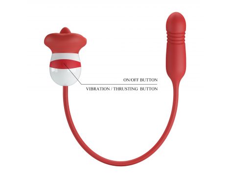 PRETTY LOVE - Ashlynn, 5 vibration functions 5 thrusting settings 5 licking settings - 2