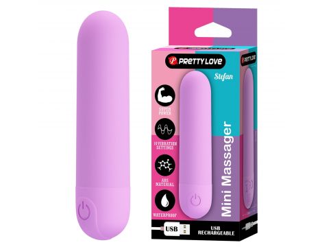 Mini wibrator Stefan Pretty Love 10 funkcji - 2