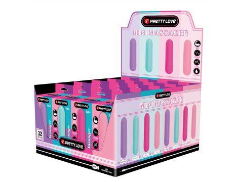 Mini wibrator Pretty Love Stefan 10 funkcji wodoodporny - 2