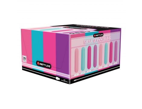 Mini wibrator Pretty Love Stefan 10 funkcji wodoodporny - 10