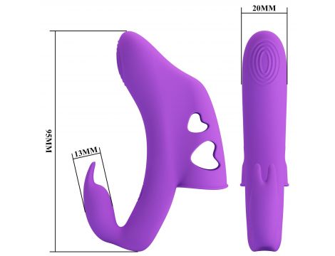 Wibrator palcowy Yenna Honey Finger Pretty Love 10 wibracji - 15