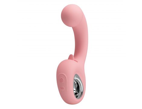 Stymulator łechtaczki z lizaniem Pretty Love Erynnyes silikonowy USB - 3