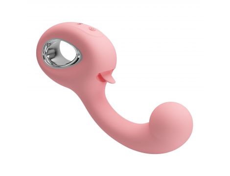 Stymulator łechtaczki z lizaniem Pretty Love Erynnyes silikonowy USB - 9