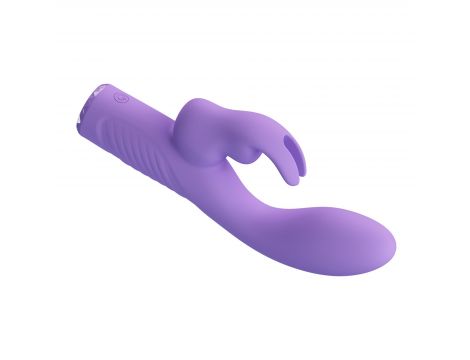 Silikonowy wibrator króliczek Pretty Love Elivia 10 funkcyjny punkt G USB - 8
