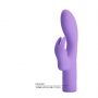 Silikonowy wibrator króliczek Pretty Love Elivia 10 funkcyjny punkt G USB - 8