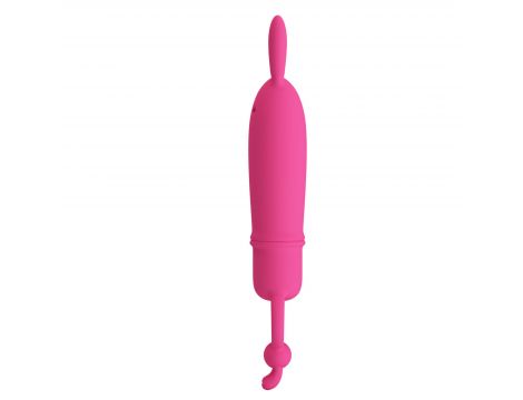 Wibrator króliczek silikonowy Pretty Love Delia 10 trybów wodoodporny AAA - 4