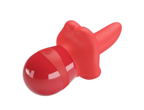 Stymulator łechtaczki z ruchem języka Pretty Love Obelia USB - 3