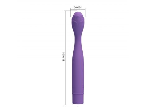 Wibrator punktu G Pretty Love Hilary silikonowy 18,5 cm - 5