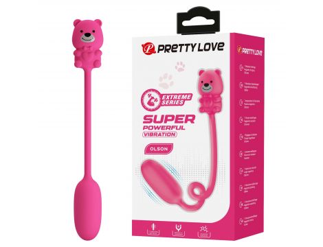 Mini wibrator supermocny Pretty Love Olson