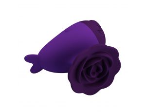 Mini stymulator łechtaczki Pretty Love Dolphin fioletowy silikonowy