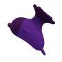Mini stymulator łechtaczki Pretty Love Dolphin fioletowy silikonowy - 6
