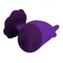 Mini stymulator łechtaczki Pretty Love Dolphin fioletowy silikonowy - 4