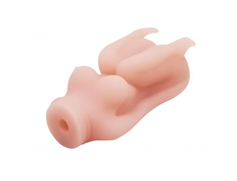 VAGINA AND BREAST MASTURBATOR, TPR, Waterproof - 5