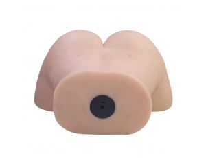 Wibrujący masturbator waginalny analny Crazy Bull Liora cielisty