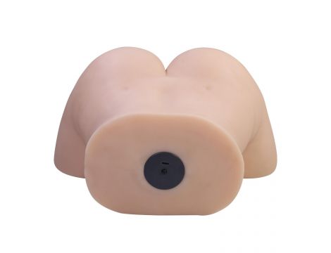 Wibrujący masturbator waginalny analny Crazy Bull Liora cielisty
