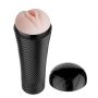 Masturbator z wibracją Baile Pink Pussy różowy 23 cm - 3