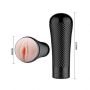 Masturbator z wibracją Baile Pink Pussy różowy 23 cm - 9